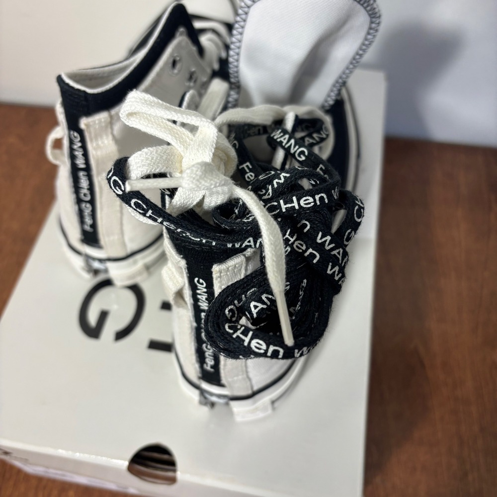 Converse Chuck 70 2-in-1 Feng Chen Wang Unisex 5M/7W Ivory Black New - Picture 8 of 11